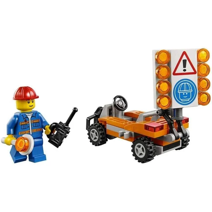 LEGO 30357 CITY Baustellen-Absicherung Polybag – Bild 4