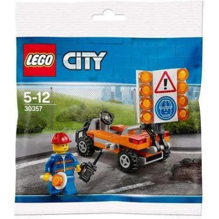 LEGO 30357 CITY Baustellen-Absicherung Polybag – Bild 1