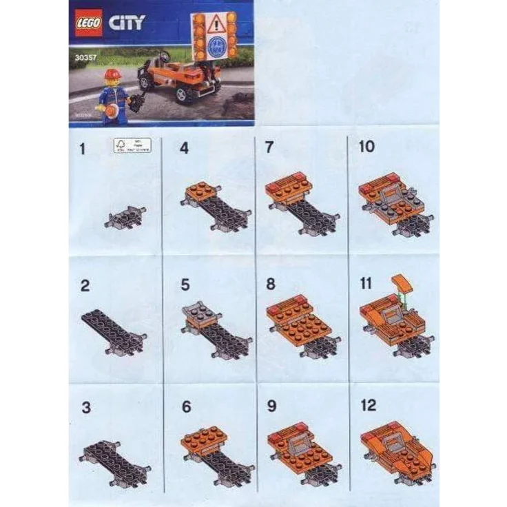 LEGO 30357 CITY Baustellen-Absicherung Polybag – Bild 2