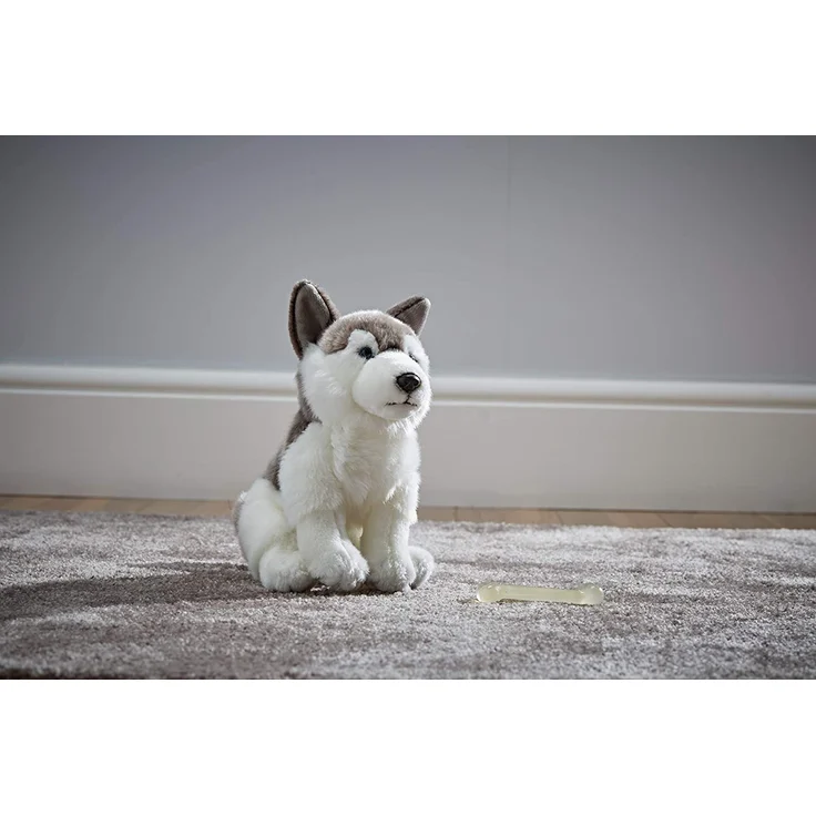 Living Nature Soft Toy - Stofftier Husky (20cm) – Bild 2