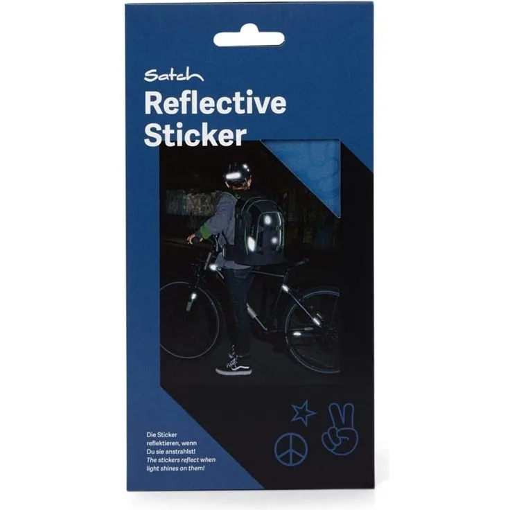 Satch Reflective Sticker Reflective blue