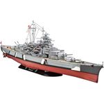 Revell REV-05040 Bismarck, das größte und modernste Schlachtschiff Seiner Zeit, Schiffsbausatz 1:350, 71,8cm Maßstabsgetreu Toys, unlackiert - Preisvergleich