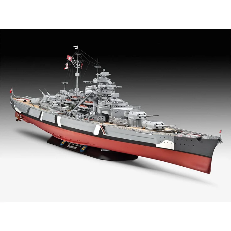 Revell REV-05040 Bismarck, das größte und modernste Schlachtschiff Seiner Zeit, Schiffsbausatz 1:350, 71,8cm Maßstabsgetreu Toys, unlackiert - Preisvergleich – Bild 15