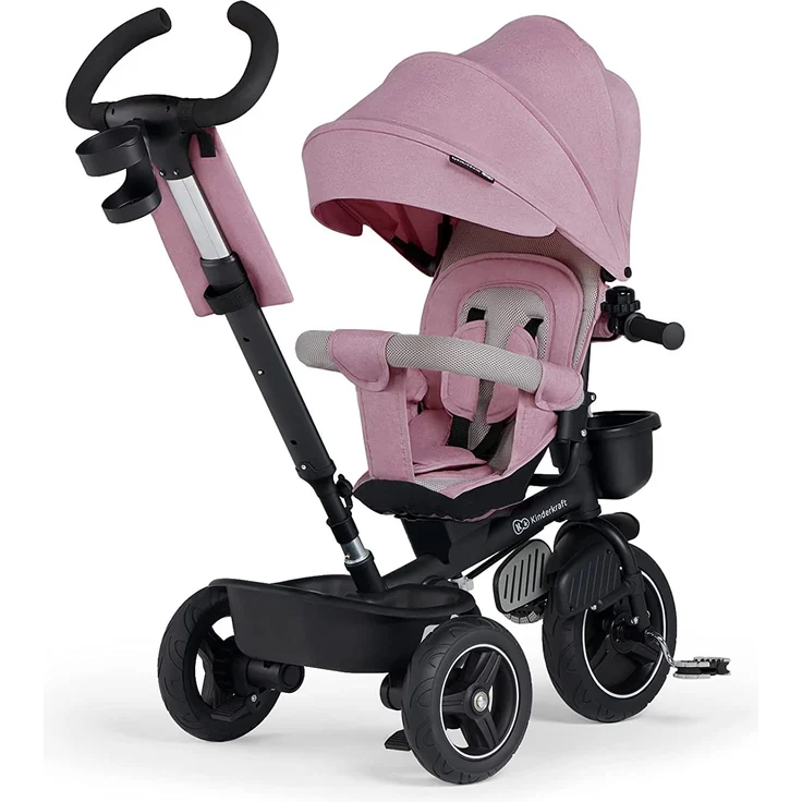 Kinderkraft Spinstep - tricycle Mauvelous Pink – Bild 8