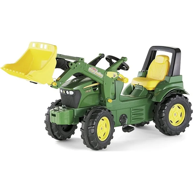 Rolly Toys 710027 - rollyFarmtrac John Deere 7930 Tretfahrzeug (für Kinder ab drei Jahre, Flüsterlaufreifen, verstellbarer Sitz) - Preisvergleich