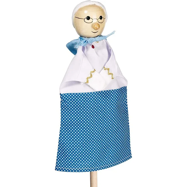 Goki 51990 - Handpuppe Großmutter
