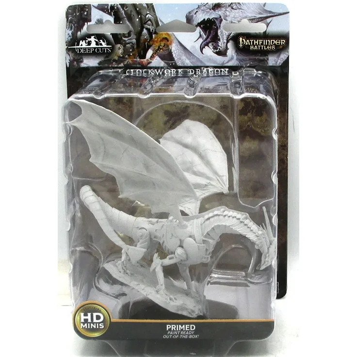 Pathfinder Battles Deep Cuts Miniatur unbemalt Clockwork Dragon Umkarton (6)