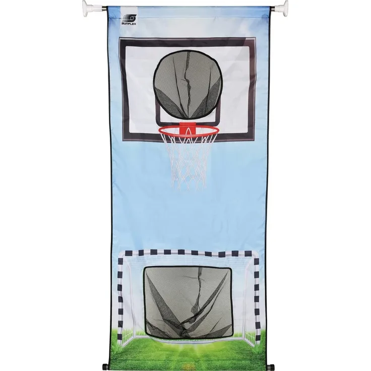 Sunflex 48070 'Türwand Fußball + Basketball', ab 6 Jahren, Polyester, für Indoor und Outdoor geeignet