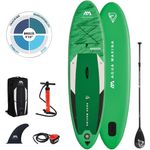 Aqua Marina 'SUP Breeze 9.10', Modell 2022, Komplettset, 300 x 76 x 12 cm, bis 100 kg belastbar, grün