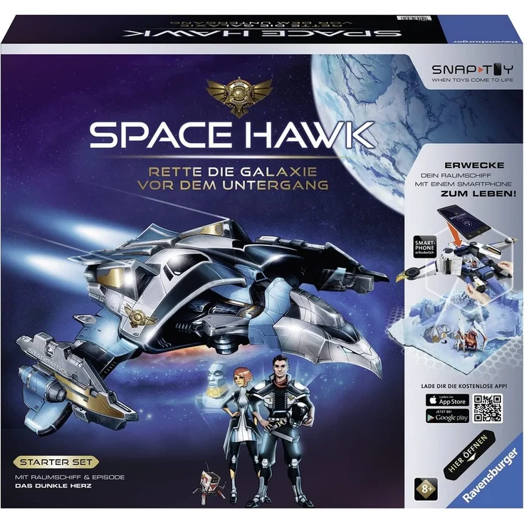 Space Hawk Starter Set inkl. Episode Das dunkle Herz – Bild 1