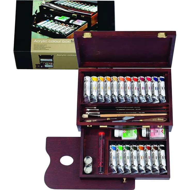 Royal Talens 18840002 Rembrandt Malkasten Acrylfarbe Master