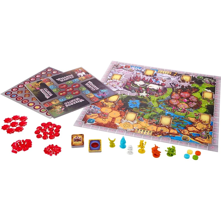 Mattel Games FFN81 Zauberlehrling gesucht!, Familienspiel geeignet für 2 - 4 Spieler, Spieldauer ca. 60 Minuten, ab 10 Jahren – Bild 5