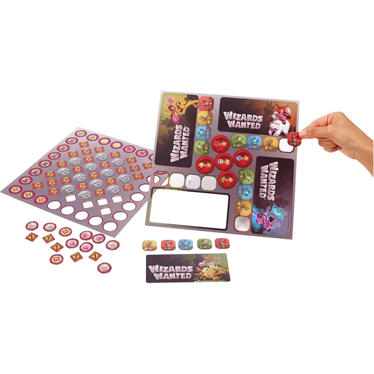 Mattel Games FFN81 Zauberlehrling gesucht!, Familienspiel geeignet für 2 - 4 Spieler, Spieldauer ca. 60 Minuten, ab 10 Jahren – Bild 3