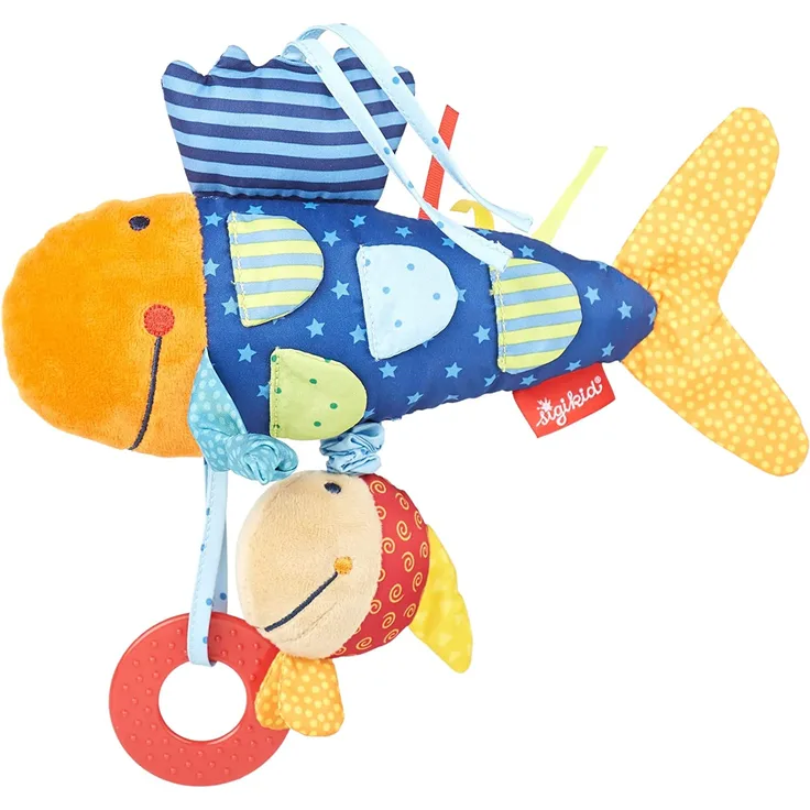 sigikid, Mädchen und Jungen, Aktiv-Fisch, Play-Q, Mehrfarbig, 40104