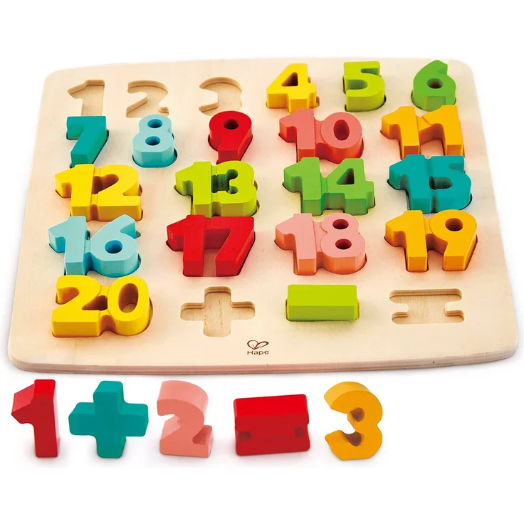 Hape – E1550 – Puzzle mit Zahlen und Rechensymbolen – Bild 3