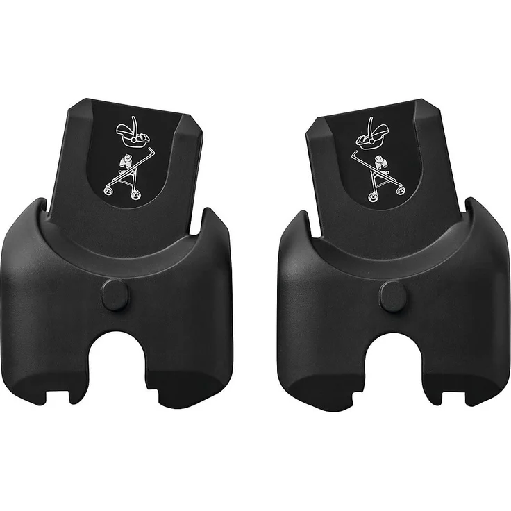 Maxi-Cosi Leona / Plaza+ Autositz-Adapter Schwarz 1 – Bild 1