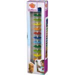 Eichhorn 100003446 - Regenmacher aus massivem Holz, Kunststoffrohr mit Metallkugeln, 32x5cm