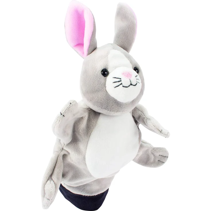 Beleduc 40124 - Handpuppe Hase, Bewährt im Kindergarten – Bild 1