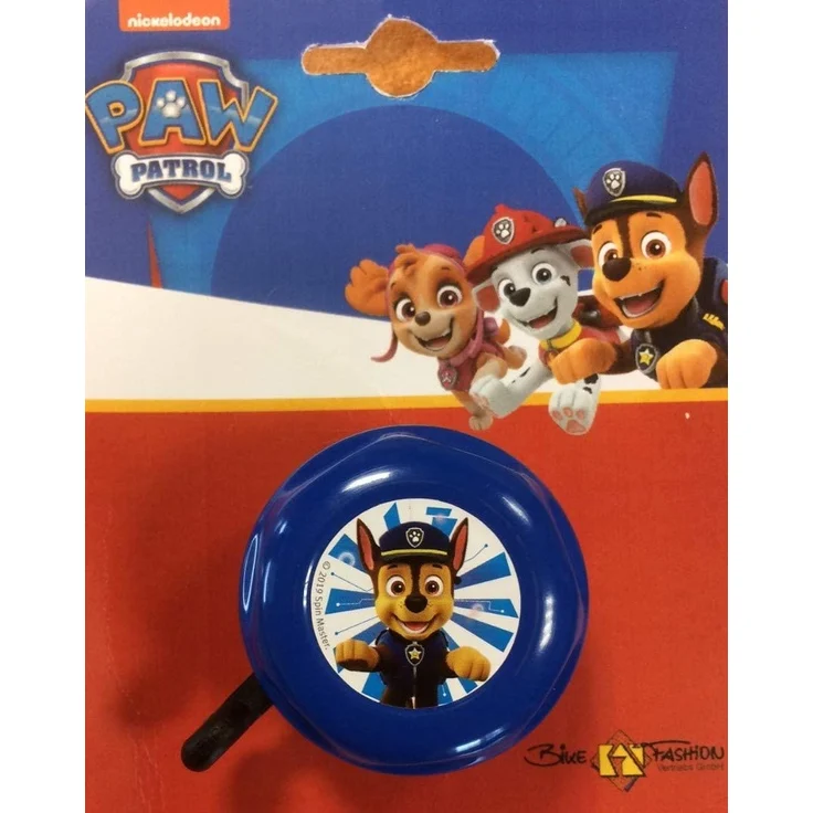 Fahrradglocke PAW Patrol blau, mit Motiv, Ø 55mm, SB-Karte – Bild 2