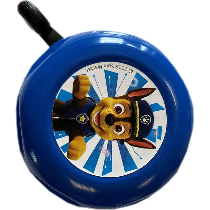 Fahrradglocke PAW Patrol blau, mit Motiv, Ø 55mm, SB-Karte – Bild 1