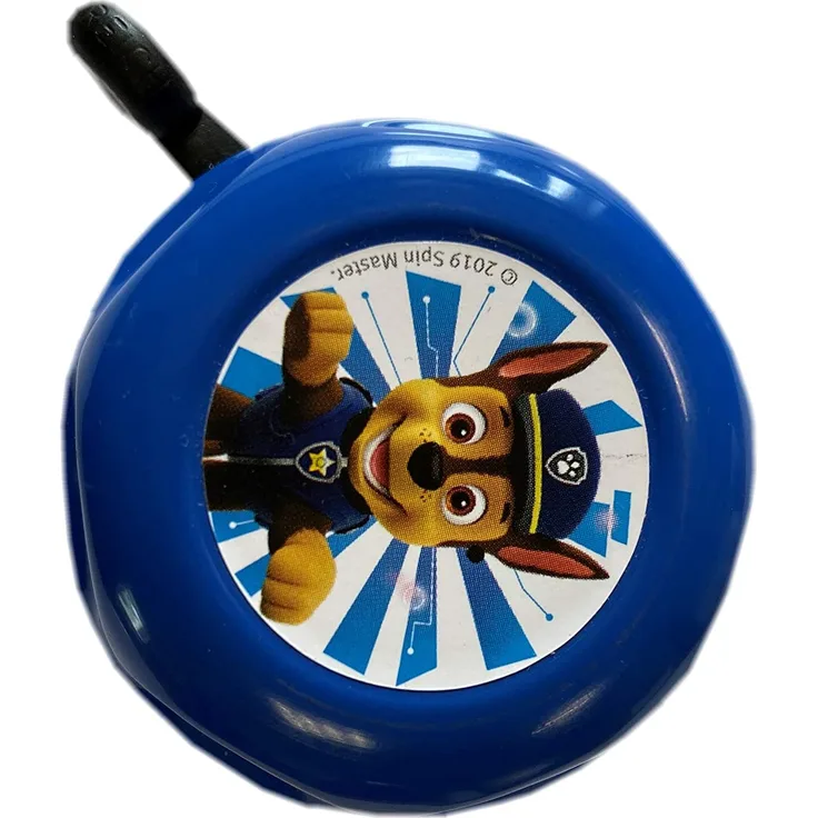 Fahrradglocke PAW Patrol blau, mit Motiv, Ø 55mm, SB-Karte