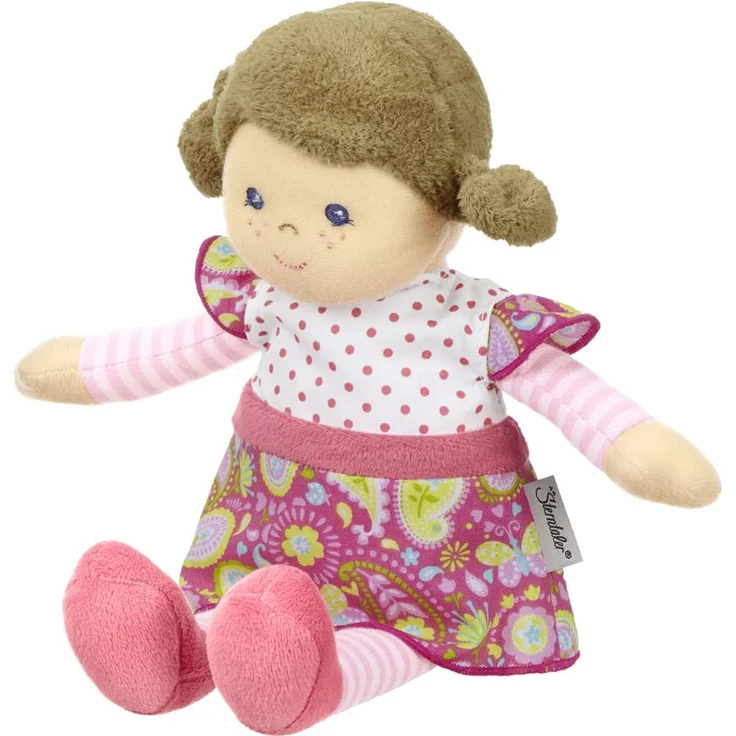 Sterntaler Anziehpuppe Gesa, Mit Klettverschluss, Alter: Für Babys ab der Geburt, 25 cm, Rosa – Bild 4