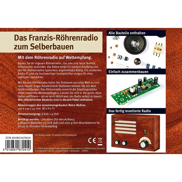 Das Franzis-Röhrenradio zum Selberbauen - Preisvergleich – Bild 2