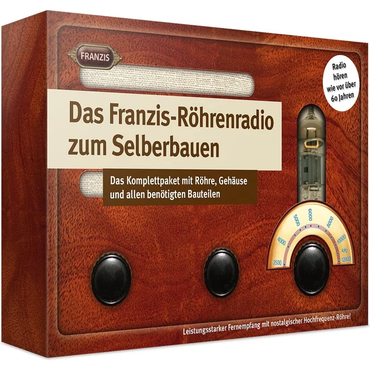 Das Franzis-Röhrenradio zum Selberbauen - Preisvergleich – Bild 1
