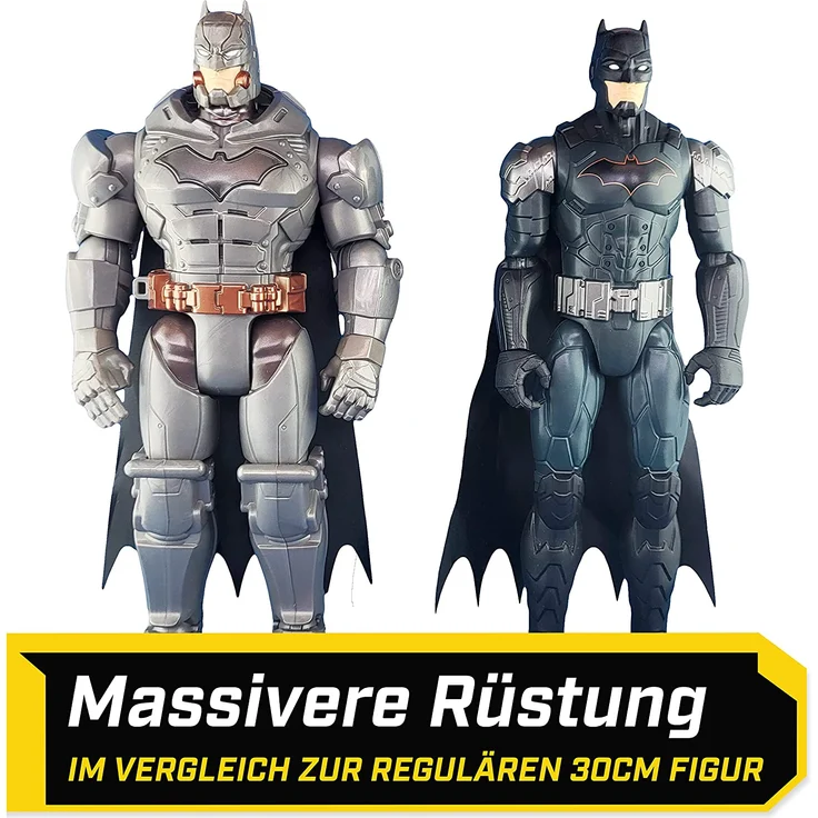 DC Comics Batman 30cm Deluxe - Actionfigur mit Schlag- und Wurffunktion 5 Ausrüstungsgegenständen Licht- und Soundeffekten Actionfigur zum Sammeln Comics Batterien erforderlich – Bild 6