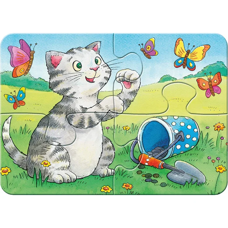 Ravensburger my first Puzzles 2, 4, 6, 8 Teile Niedliche Haustiere – Bild 9