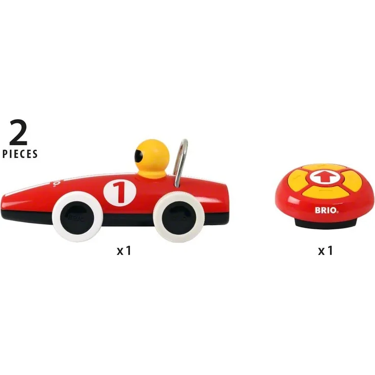 BRIO 'Rennwagen mit Fernsteuerung', ab 2 Jahren, Reichweite bis 15 m, rot – Bild 9