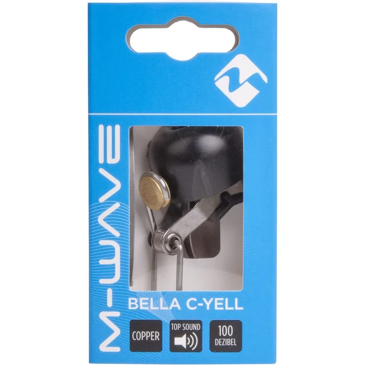 fahrradglocke Bella C-Yell30 mm schwarz – Bild 2