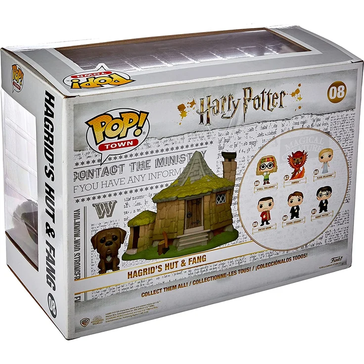 Funko POP! Town: Harry Potter - Hagrid's Hut w/ Fang - Preisvergleich – Bild 6