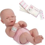 La Newborn Boutique – Realistische 35,6 cm anatomisch korrekte Jungen Baby Puppe – First Tear aus Vynil entwickelt von Berenguer