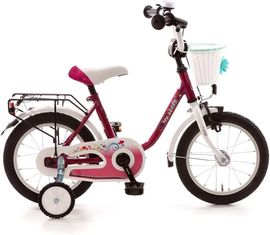 Bachtenkirch Kinderfahrrad 14'' My Dream purpur-weiß