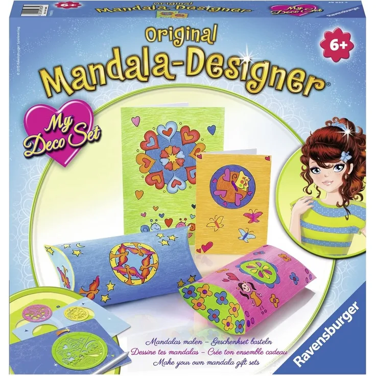 Ravensburger 298334 Mandala Designer My Deco Set Friendship