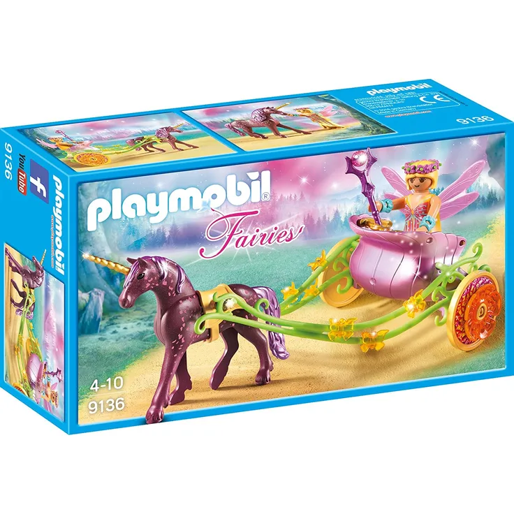 Playmobil 9136 - Blumenfee mit Einhornkutsche
