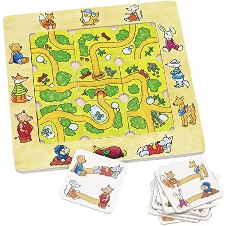 Goki 56944 - Legespiel - Finde den Weg