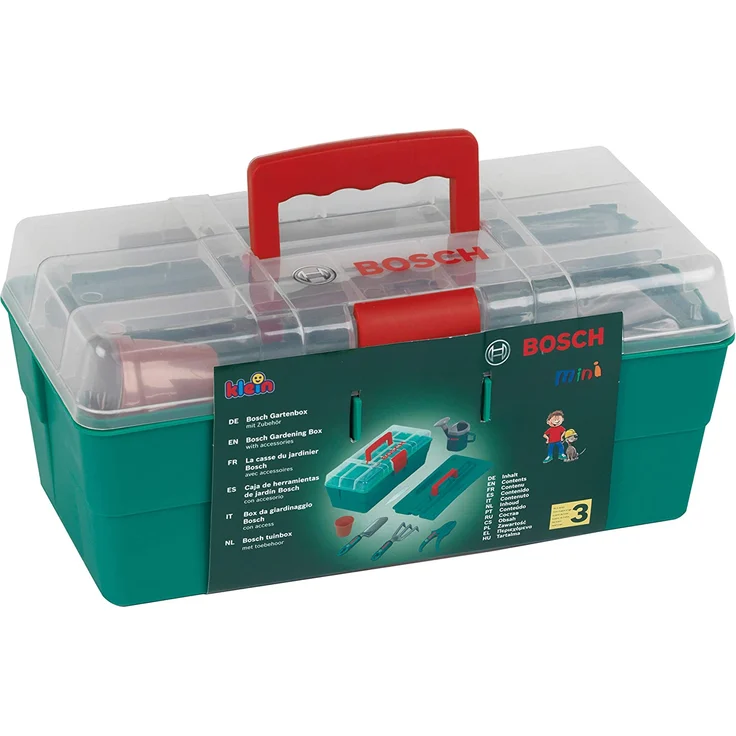 Theo Klein 2791 - Bosch Gartenprofibox mit Zubehör, Spielzeug – Bild 2