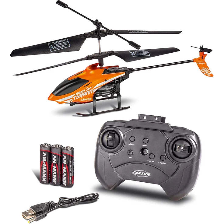 Carson 500507155 Nano Tyrann 230 Gyro IR 2CH 100% RTF – Bild 1