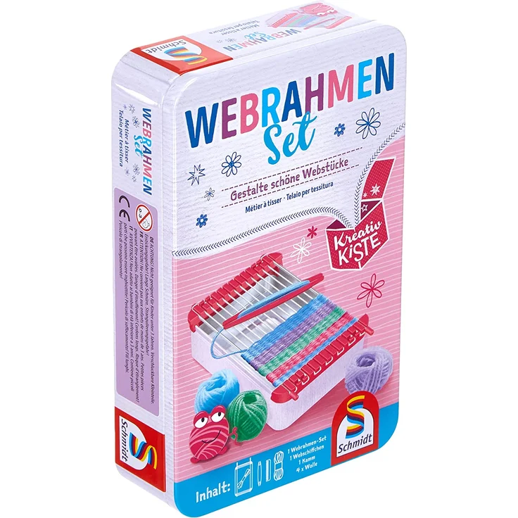 Schmidt Spiele - Kreativ Kiste - Webrahmen Set – Bild 1
