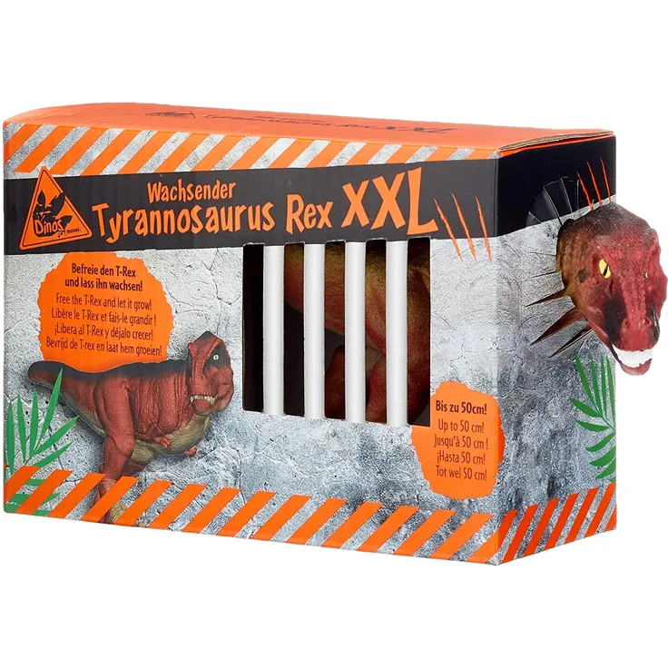 Moses. 40225 Tyrannosaurus Rex | Dinosaurier bis zu 50 cm groß | Wachsender Riesen-Dino