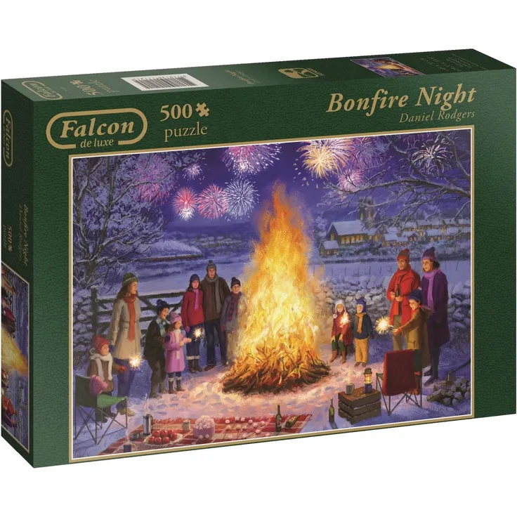 Jumbo 11121 Bonfire Night 500 Teile Puzzle
