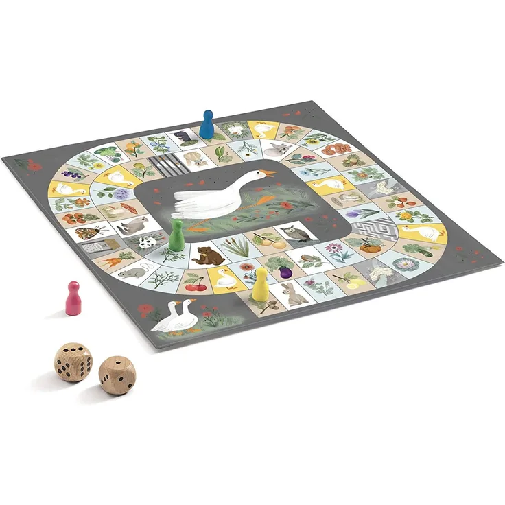 Klassisches "Gänsespiel", ab 5 Jahre, von Djeco