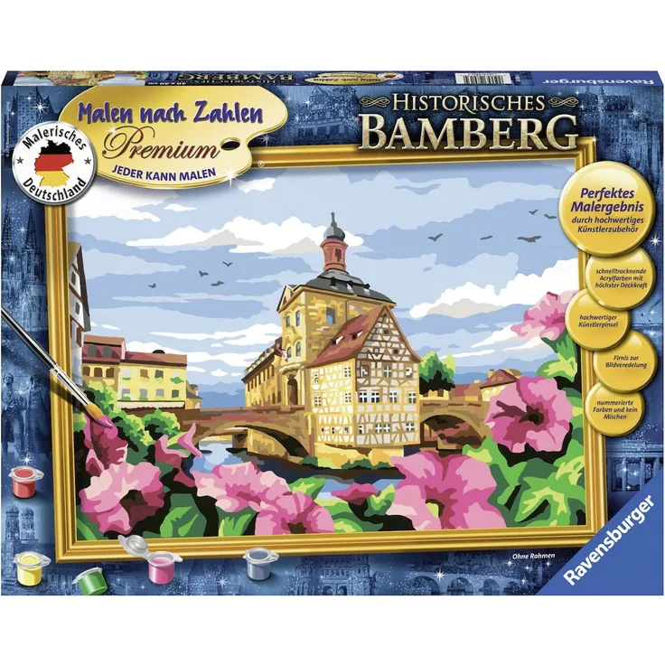 Ravensburger Malen nach Zahlen Historisches Bamberg