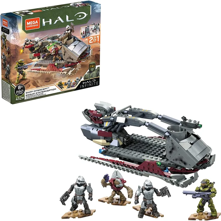 MEGA Construx GNB21 - HALO Infinite Banished Skiff-Fahrzeug, Spielzeug ab 8 Jahren – Bild 1