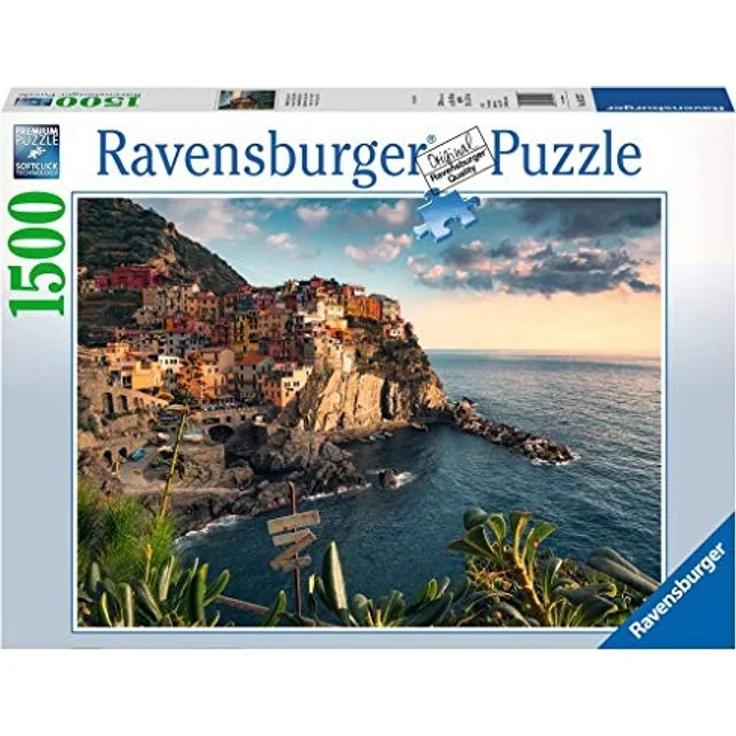 Ravensburger Puzzle 1500 Teile Blick auf Cinque Terre – Bild 1