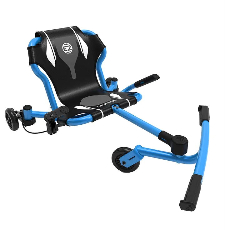 EzyRoller Drifter X Trike Dreirad Drift Kinderfahrzeug Spielgeräte für draußen Dreirad Kinder Dreiradscooter 4 - 14 Jahre blau