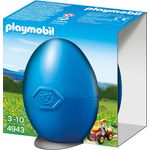 PLAYMOBIL - Osterei Junge mit Kindertraktor 4943