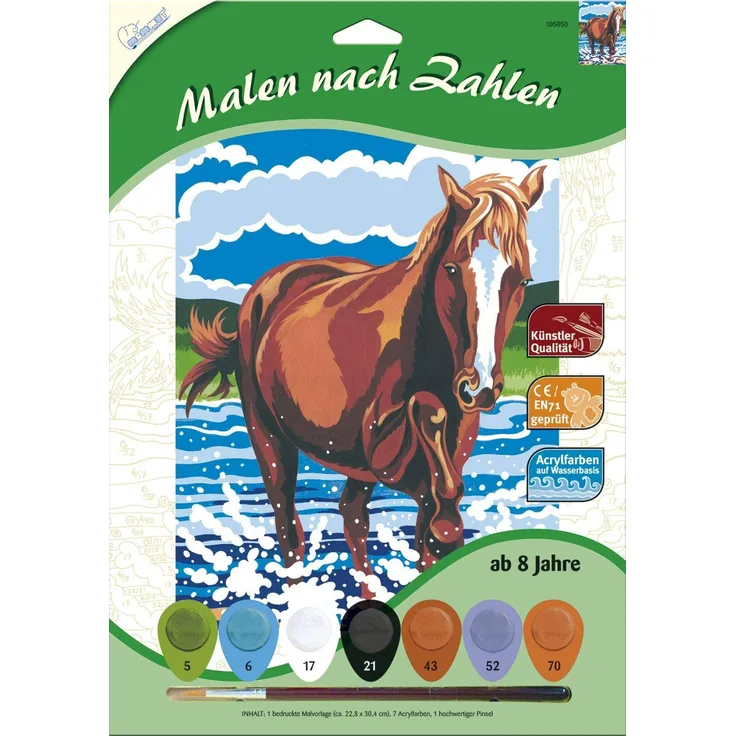 Malen nach Zahlen Pferd